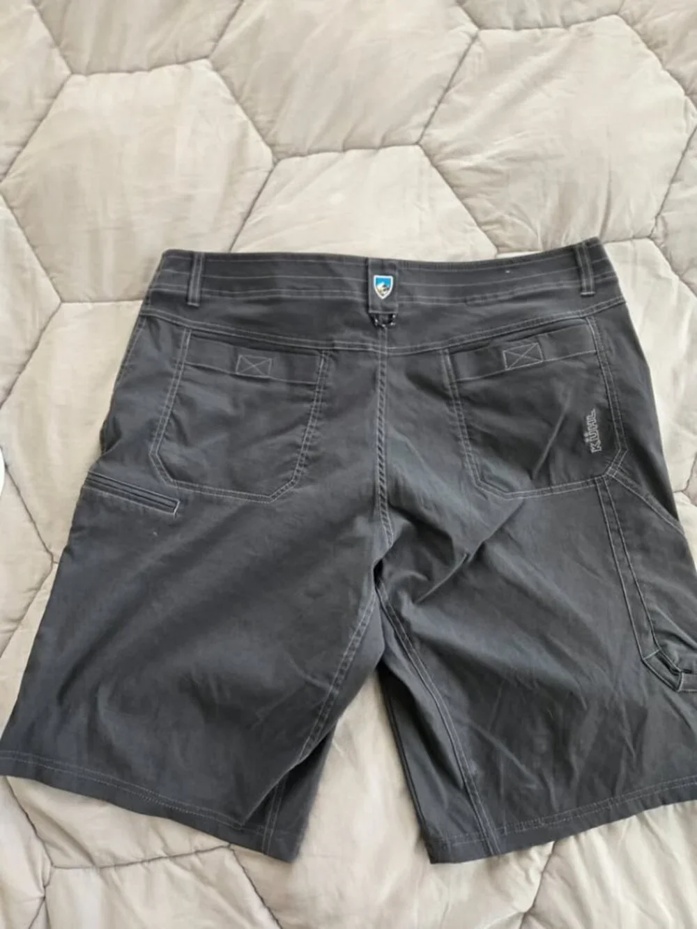 Kuhl Renegate Men s Short Size XL (38) Color Koal Style 5121